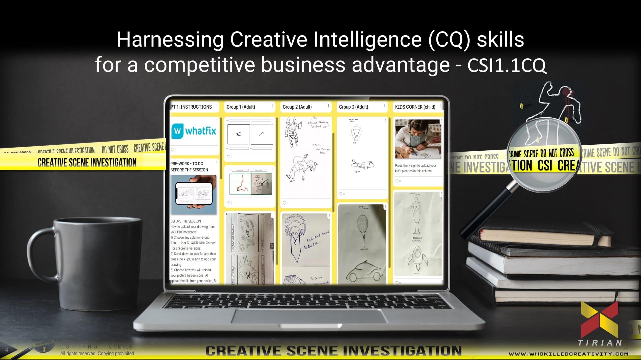 Harnessing Creative Intelligence (CQ) skills for a competitive business advantage