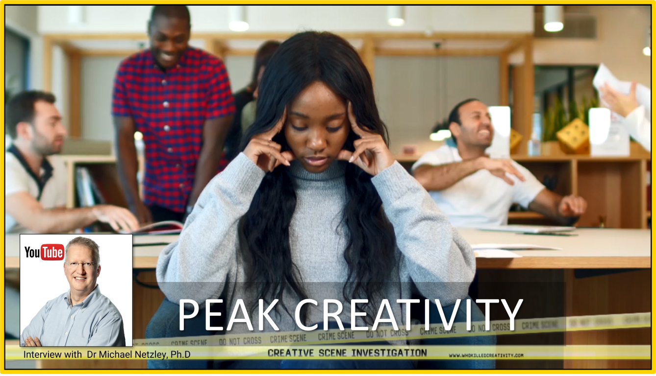 When do we reach our Creative Peak?